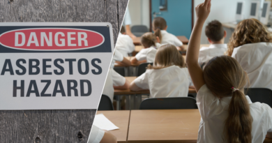 Pupils and teachers face a ‘tsunami’ of deaths as crumbling schools ‘riddled with asbestos’