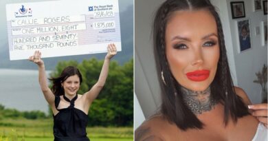 UK’s youngest National Lottery winner welcomes FIFTH baby after blowing jackpot on ‘cocaine and plastic surgery’