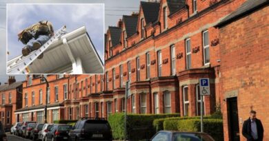 Neighbour from hell slammed as ‘indescribable silly’ and ‘psychologically incapable of acting reasonably’ after gutter row