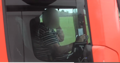 Undercover police capture major driving offences on M6 with lorry shockingly ‘swerving’ across all lanes