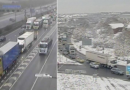 Weather chaos: Major motorways and A roads face severe delays amid snowfall impacting routes