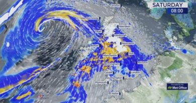 Storm Bert: Ten rescued after landslide hits North Wales