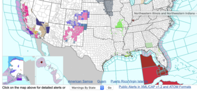 US weather: Freak shift to thrust Arctic air across America – Polar gale and snow warning issued