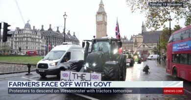 ‘Change your mind or find out’: Farmers’ Christmas food shortage warning to Labour as tractors to descend on Westminster