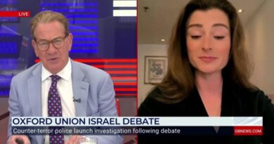 Pro-Israel speaker blasts ‘deeply shocking’ scenes at Oxford Union after debate descends into chaos