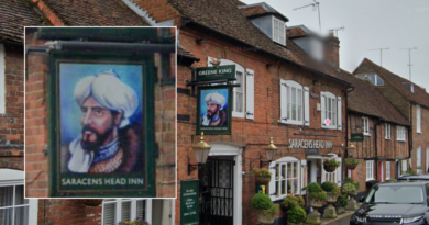 Convicted terrorist ‘deeply offended’ by pub sign sues boozer because it ‘scares him’