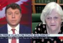 ‘We’re taught to be ashamed!’ Ann Widdecombe urges Britain to follow in US footsteps and end ‘profusion of LGBT and BLM flags’