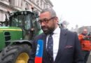 James Cleverly lambasts ‘incredibly poorly thought through’ Rachel Reeves decision as he joins farmers for London protest