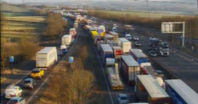 M1 traffic: ‘Significant spillage’ from serious collision causes hour-long delays and gridlock chaos