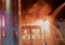 ‘State of the art’ multi-million pound fire station burns to the ground – because no fire alarms were installed