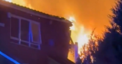 Horror fire engulfs multiple houses after huge ‘explosion’ in Newcastle