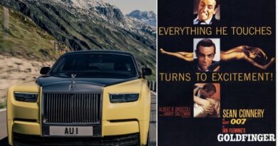 Rolls-Royce unveils one-of-a-kind Phantom to mark 60 years of Goldfinger – ‘This is gold, Mr Bond’