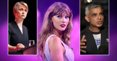 Sadiq Khan and Yvette Cooper ‘pressed’ police to give Taylor Swift royal-style escort through London and then received free tickets