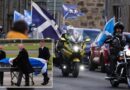 Alex Salmond’s body returns home to Scotland as fleet of flag-flying motorbikes pay tribute to ex-First Minister