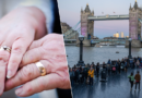 Widow and widower who fell in love queuing to pay respect to late Queen tie knot