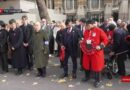 Watch as wreaths are laid at The Cenotaph to mark Armistice Day