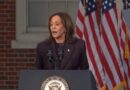 Kamala Harris fights back tears as she declares ‘we must accept the result’ after devastating election loss