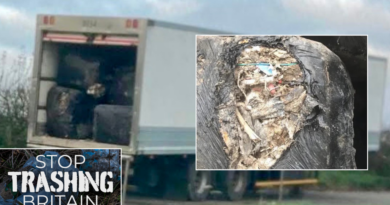 ‘Rat-infested’ trailers filled with rubbish dumbed on side of motorways: ‘It’s an accident waiting to happen!’