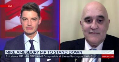 Watch extraordinary moment ex-Reform candidate who lost to Mike Amesbury suffers brutal GB News grilling: ‘No fence-sitting!’