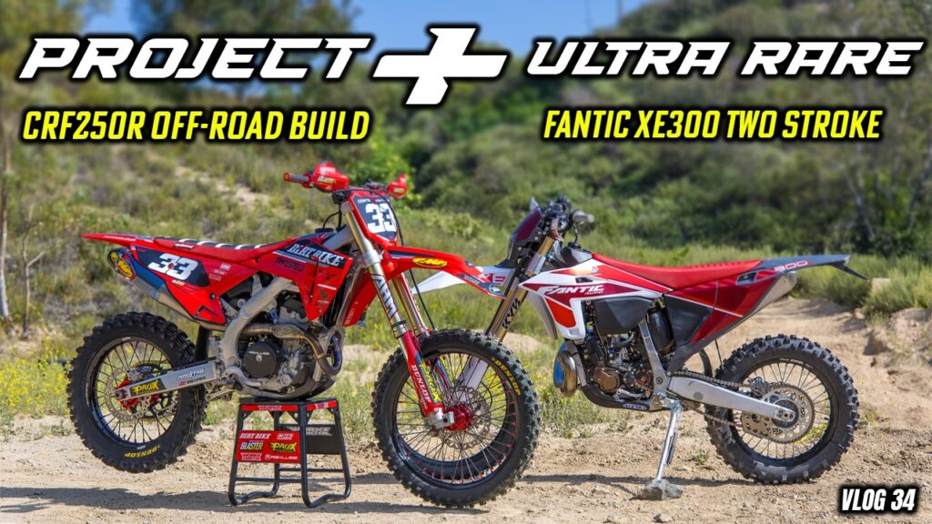 PROJECT HONDA PLUS ULTRA RARE FANTIC 300 TWO STROKE! – DIRT BIKE VLOG 34 PROJECT HONDA PLUS ULTRA RARE FANTIC 300 TWO STROKE! – DIRT BIKE VLOG 34