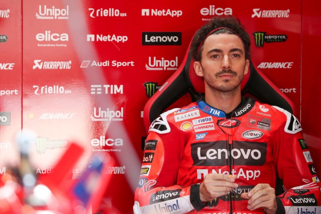 “Fake posts of me in blue leathers”: Francesco Bagnaia dismisses recent MotoGP rumors