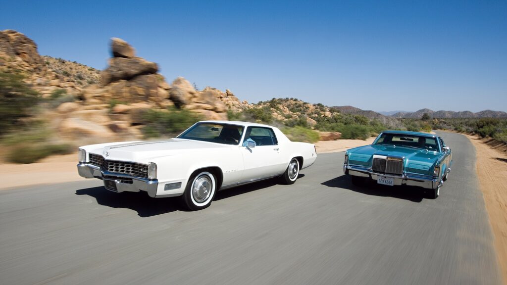 King of the Hill: 1968 Cadillac Eldorado vs. 1969 Lincoln Continental Mark III