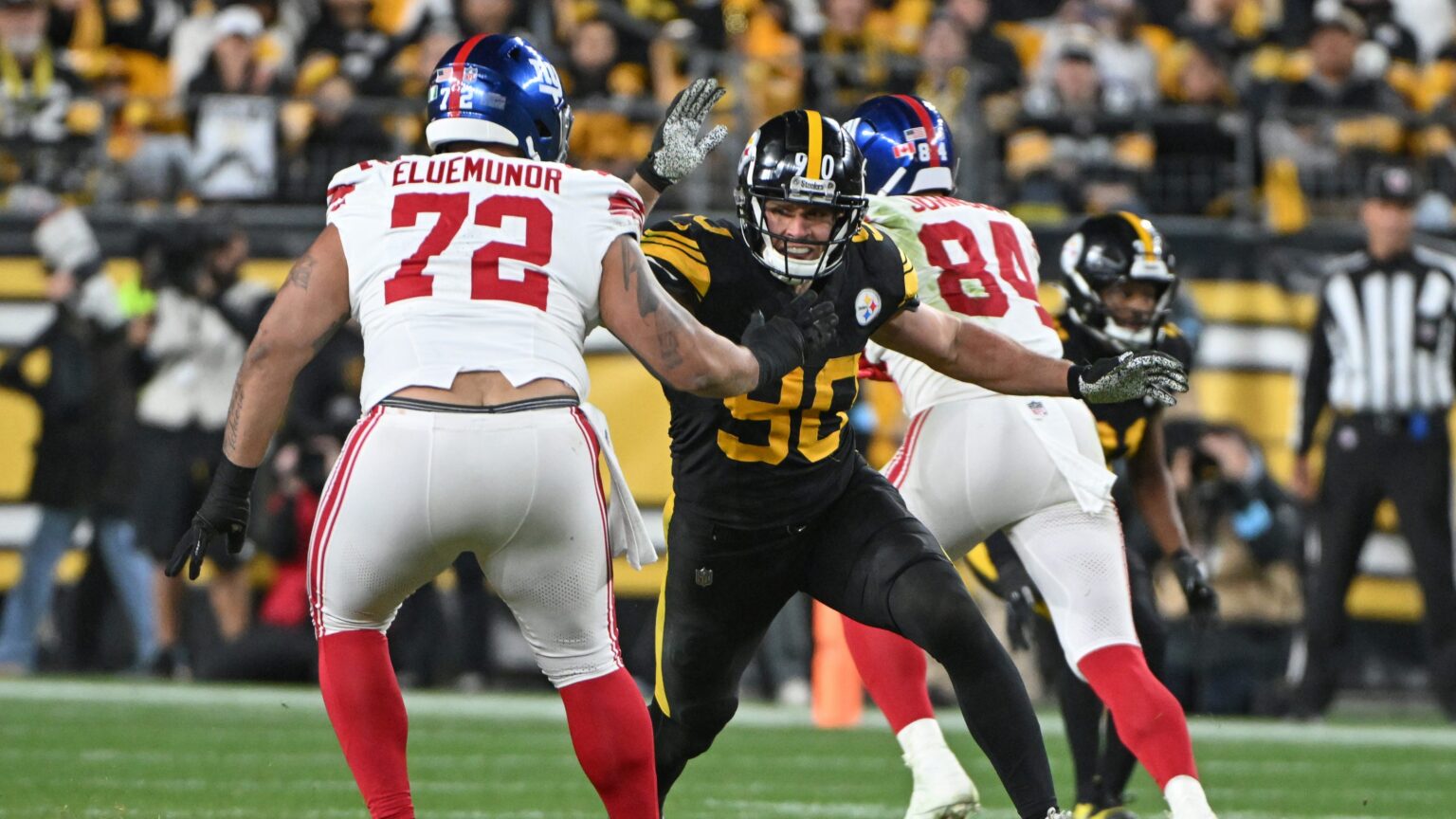 Steelers’ T.J. Watt named New York Giants’ biggest Achilles heel since 2020
