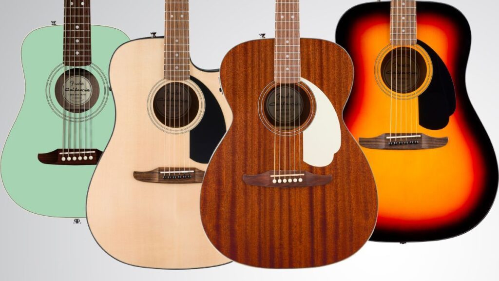“Reimagining the acoustic experience for daring and adventurous players”: Fender debuts the California Standard Series – bringing its popular budget acoustics to even lower price points