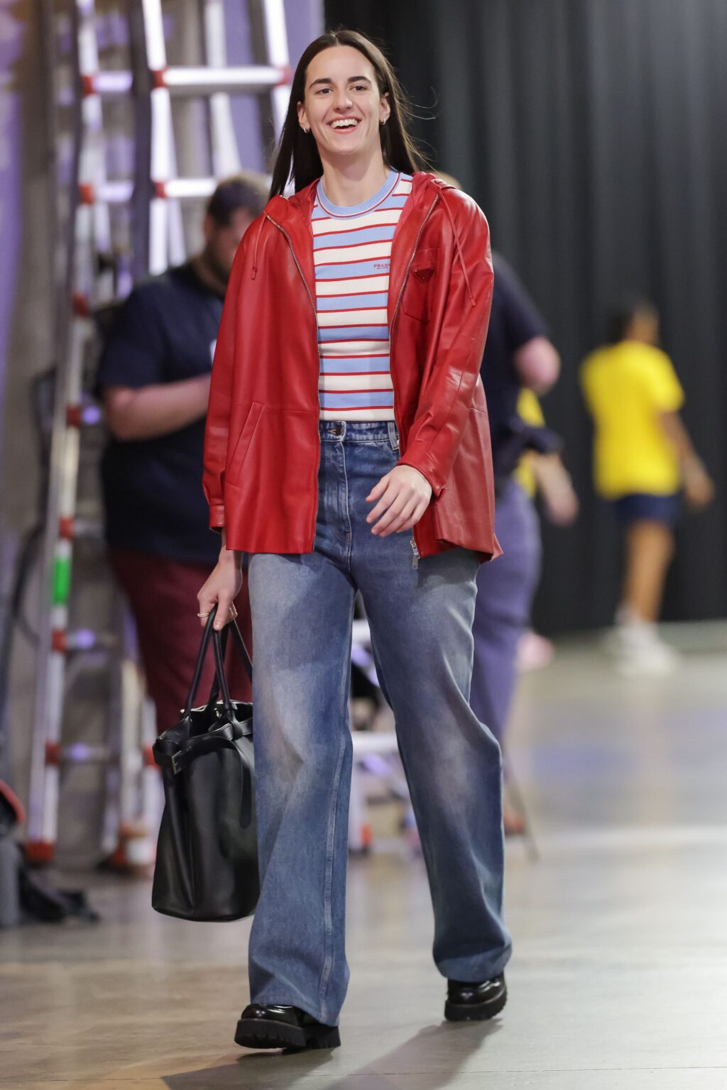 Caitlin Clark Went ‘Full-Go’ For Her WNBA Return in a Fever-Red Leather Jacket and Massive Belt Bag Caitlin Clark Went ‘Full-Go’ For Her WNBA Return in a Fever-Red Leather Jacket and Massive Belt Bag