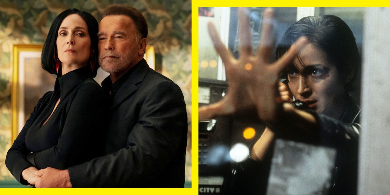 Carrie Anne-Moss Goes Toe-to-Toe With Arnold Schwarzenegger as Greta Nelso in FUBAR Season 2