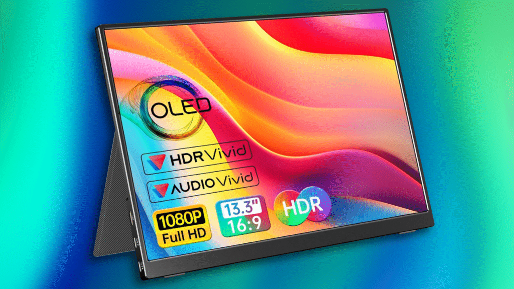 This portable OLED monitor for laptops is shockingly cheap