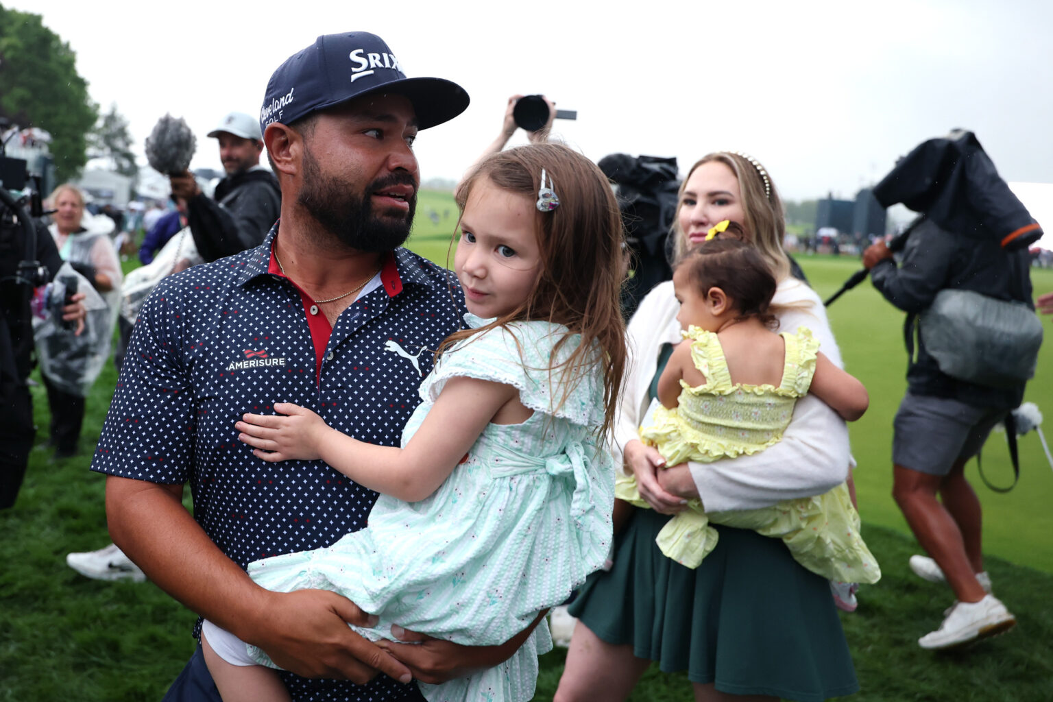 U.S. Open: What happened between JJ Spaun and his wife, Melody