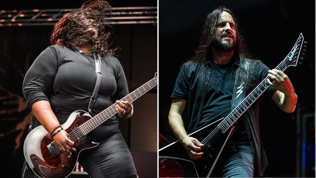 “Someone sent me a picture and was like, ‘Isn’t this your guitar?’” That time Diamond Rowe saw her signature guitar on stage with one of her biggest influences “Someone sent me a picture and was like, ‘Isn’t this your guitar?’” That time Diamond Rowe saw her signature guitar on stage with one of her biggest influences