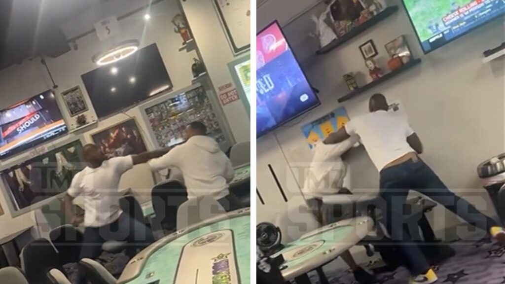 NFL Legend Adrian Peterson Gets In Fistfight W/ Poker Player After Dispute Over Cards