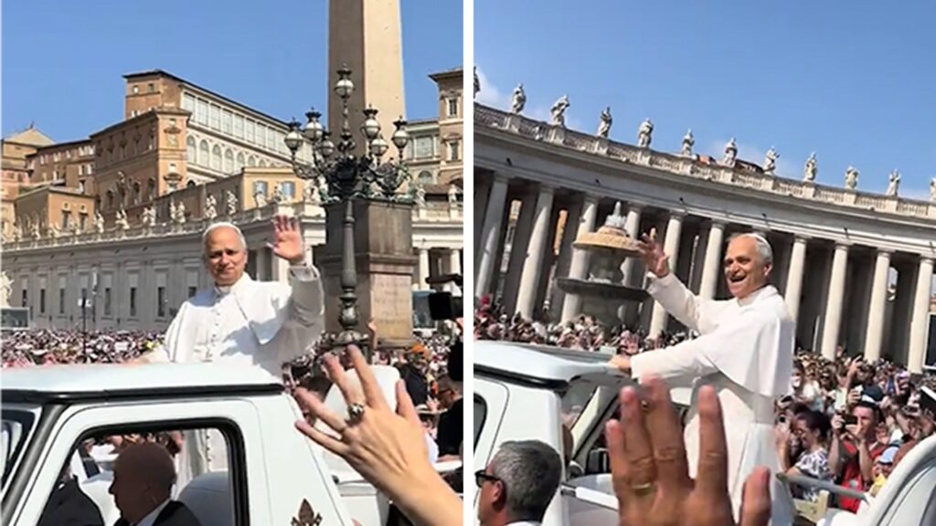 Pope Leo XIV Joins White Sox Chants At Vatican