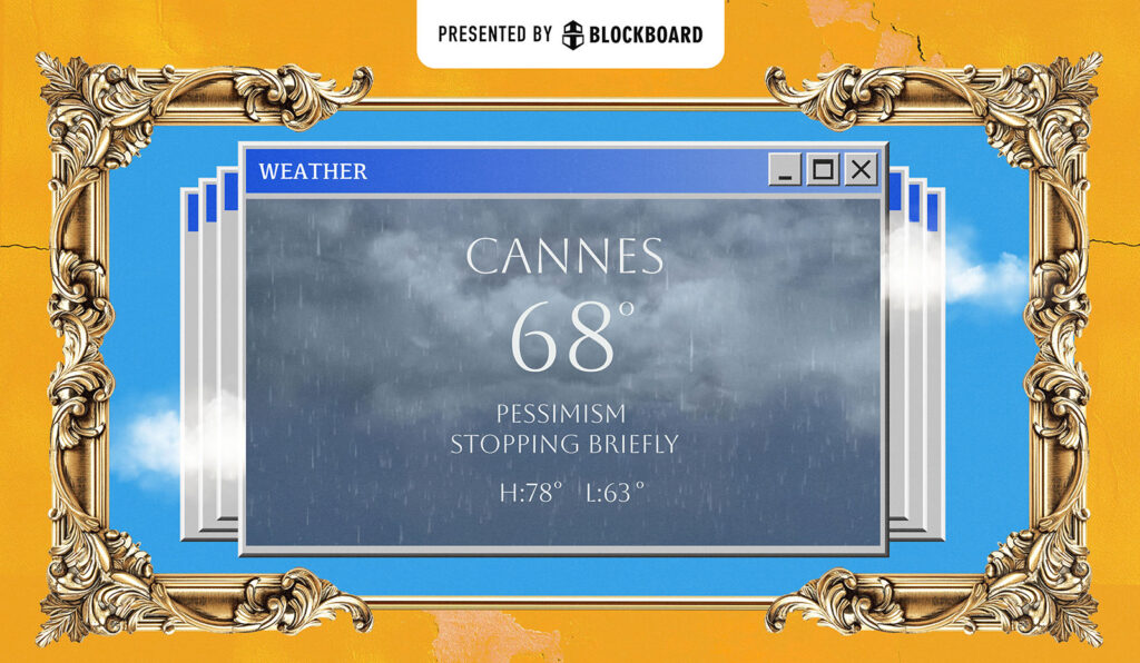 Cannes Briefing: Optimism in the margins Cannes Briefing: Optimism in the margins