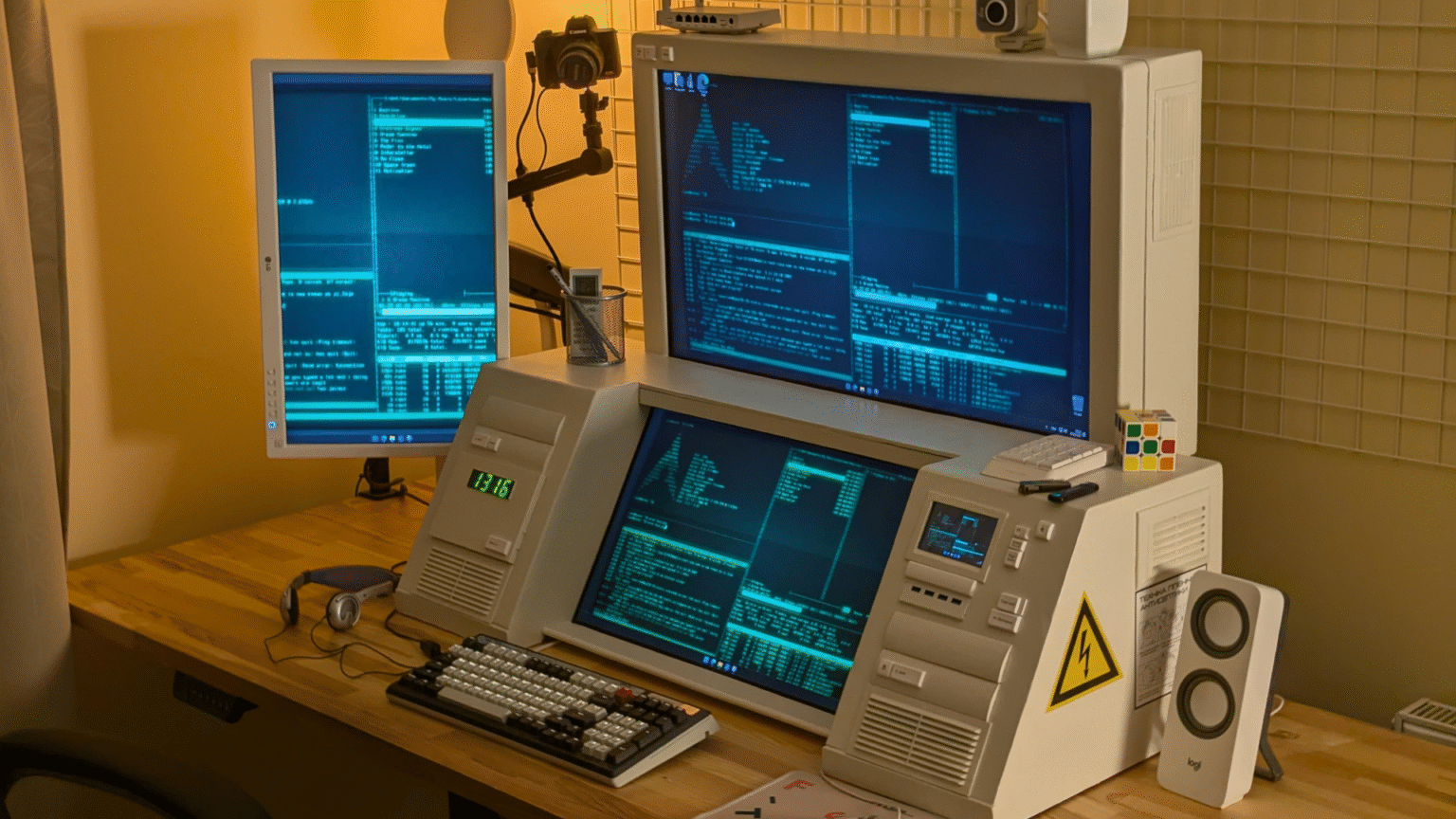 I want this retro-futurist PC battlestation SO BAD DUDE (Update: Build video!)