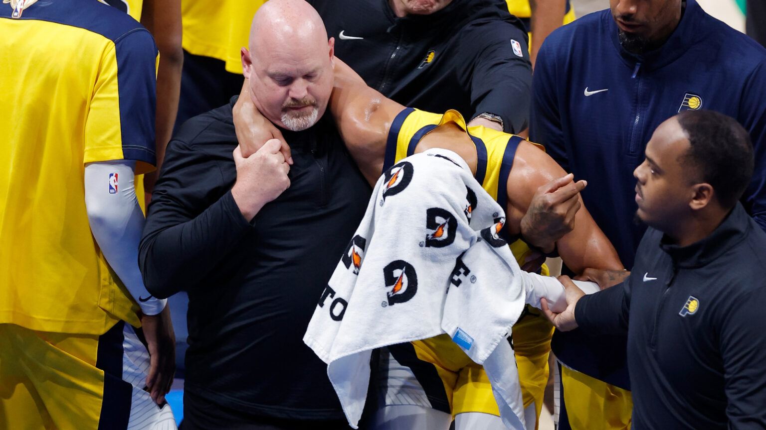 Pacers’ Tyrese Haliburton makes first statement since Achilles injury