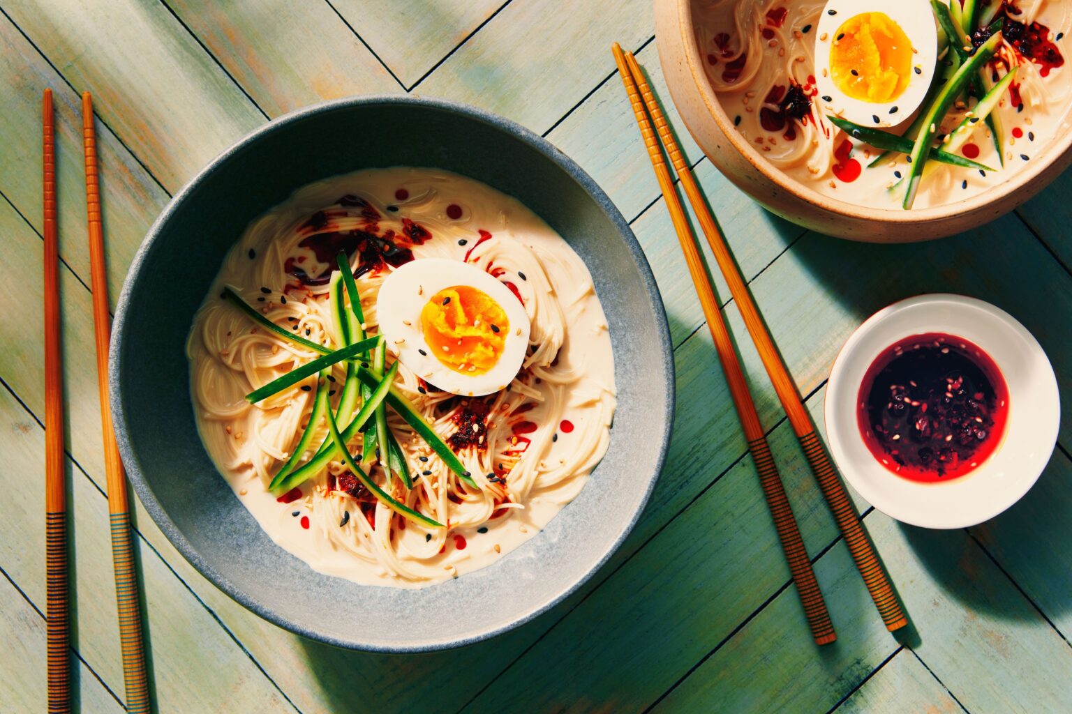 Cold Soy Milk Noodles and More Recipes We Made This Week