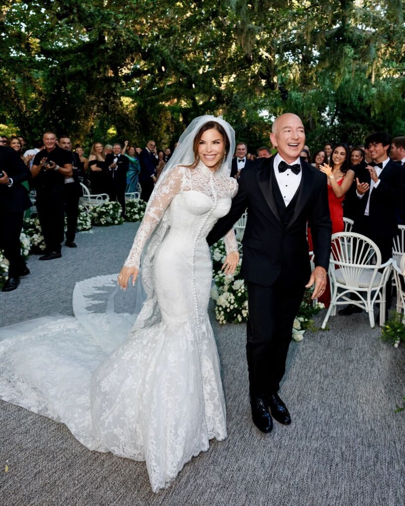 Jeff Bezos and Lauren Sánchez Bezos Are Officially Married in Venice