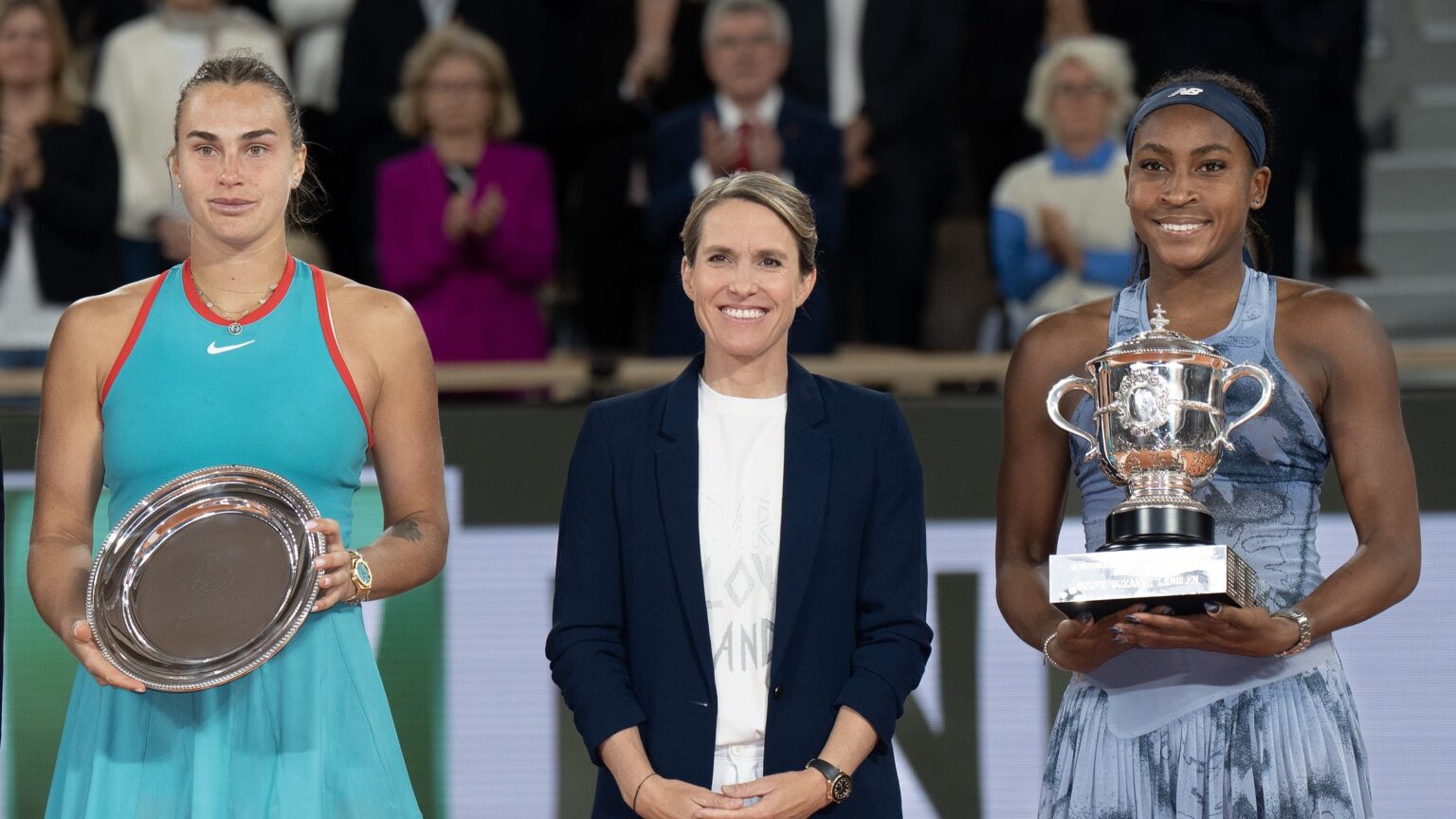 Coco Gauff, Aryna Sabalenka on good terms ahead of Wimbledon with TikTok dance