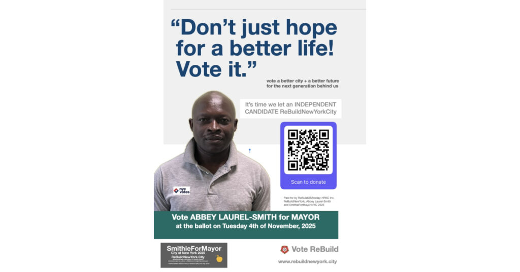 Statement from Abbey Laurel-Smith: “I Will Create Green Jobs for New Yorkers”