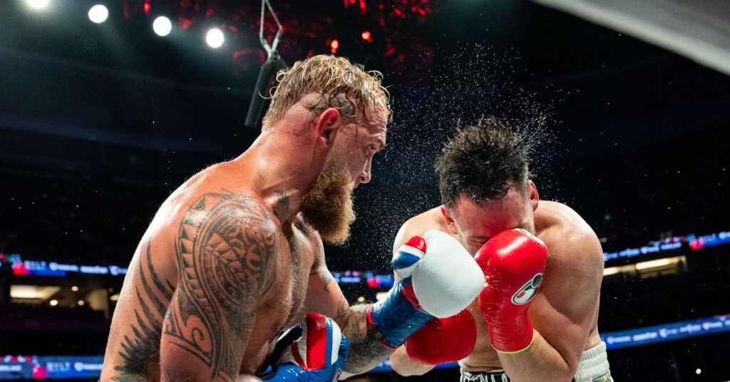 Paul vs. Chavez Jr. fight night weights: Jake Paul actually weighed less than Julio Cesar Chavez Jr.