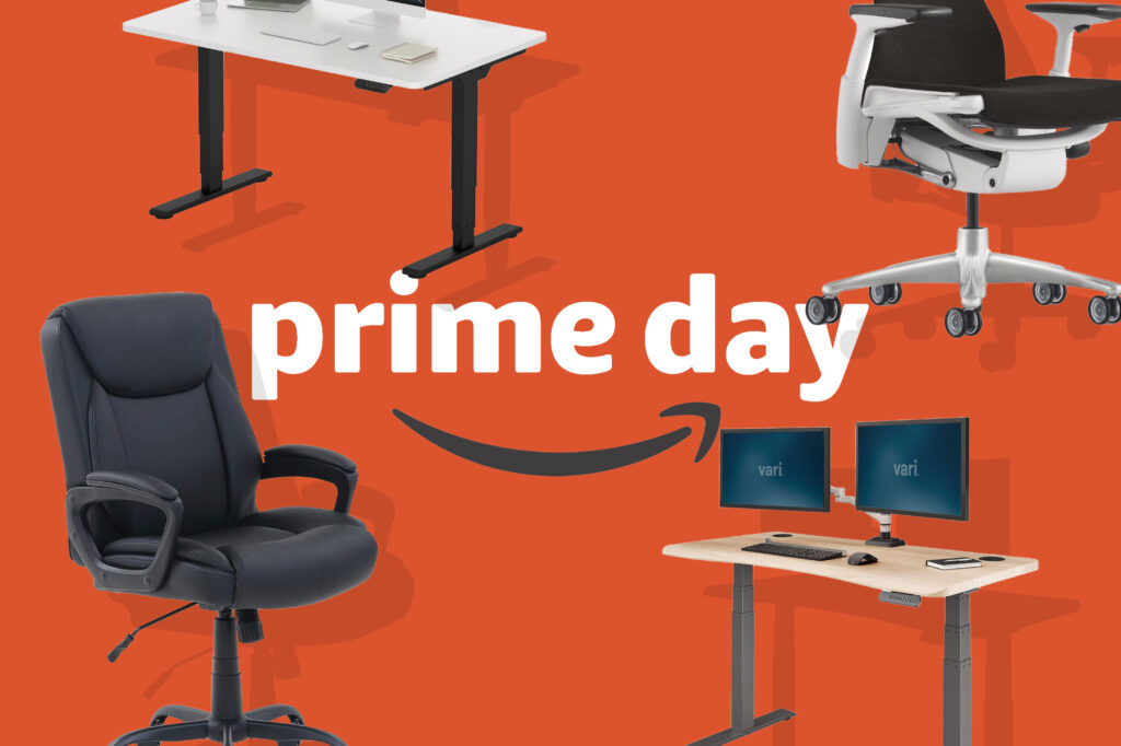 Best early Prime Day deals on office chairs and standing desks