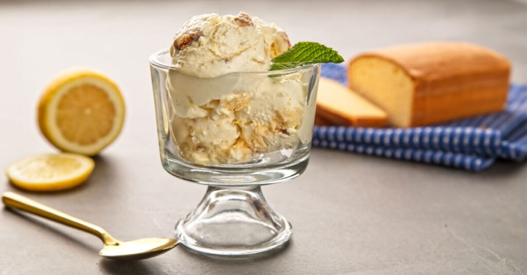 Lemon Cake Ice Cream