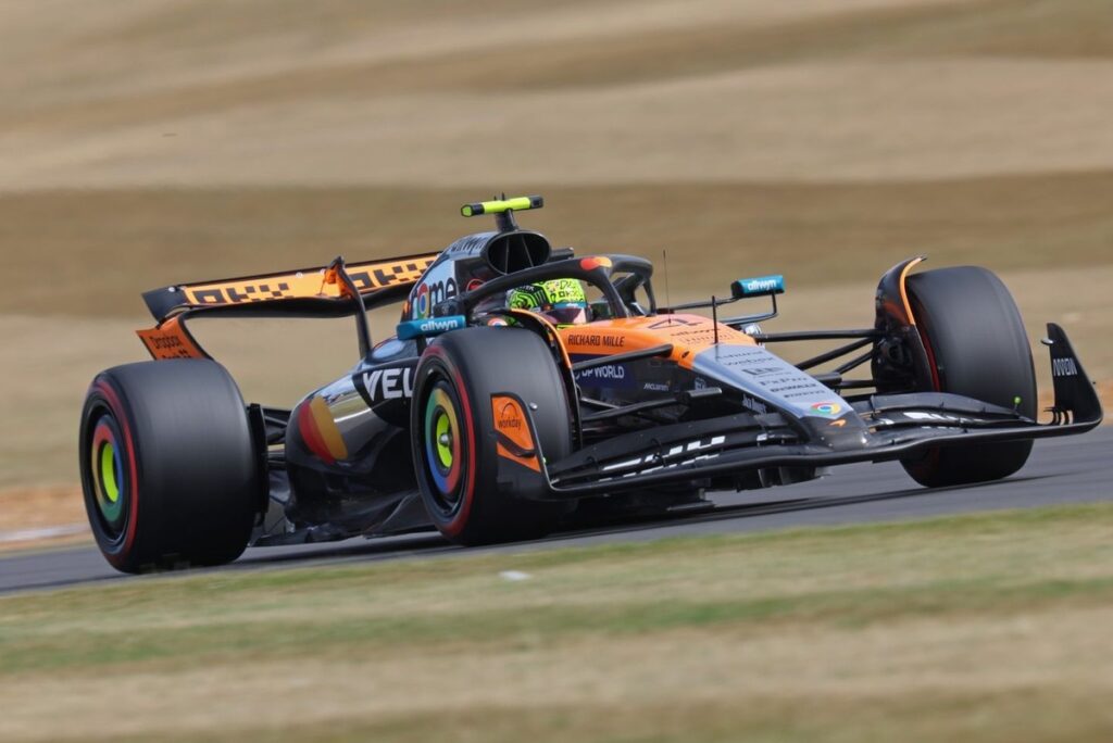F1 British GP: Lando Norris tops windy FP2 session ahead of Ferrari duo F1 British GP: Lando Norris tops windy FP2 session ahead of Ferrari duo