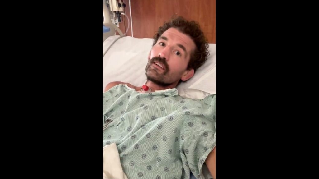 WATCH | Emotional Ben Askren gives health update from hospital bed: “I only died four times”