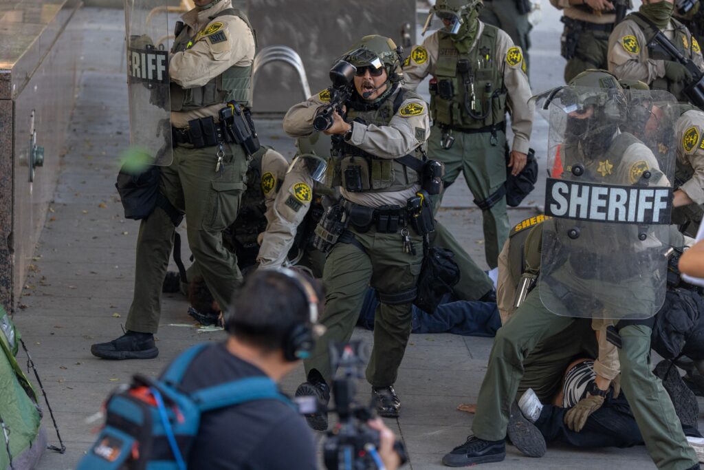Judge Orders LAPD To Stop Shooting Journalists With Less-Lethal Weapons During Protests
