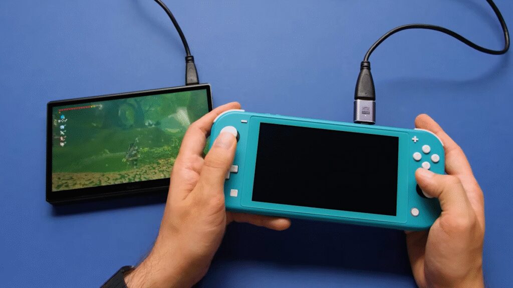 This HDMI mod lets you play Nintendo Switch Lite on a big screen