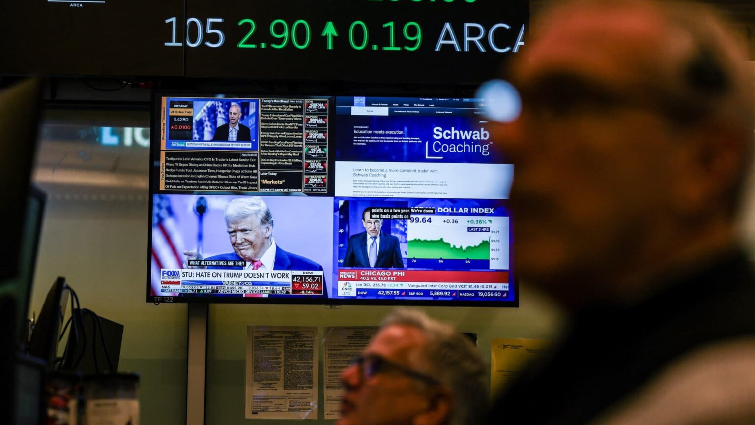 Why the near-record high stock market has taken Trump’s renewed tariff blitz in stride